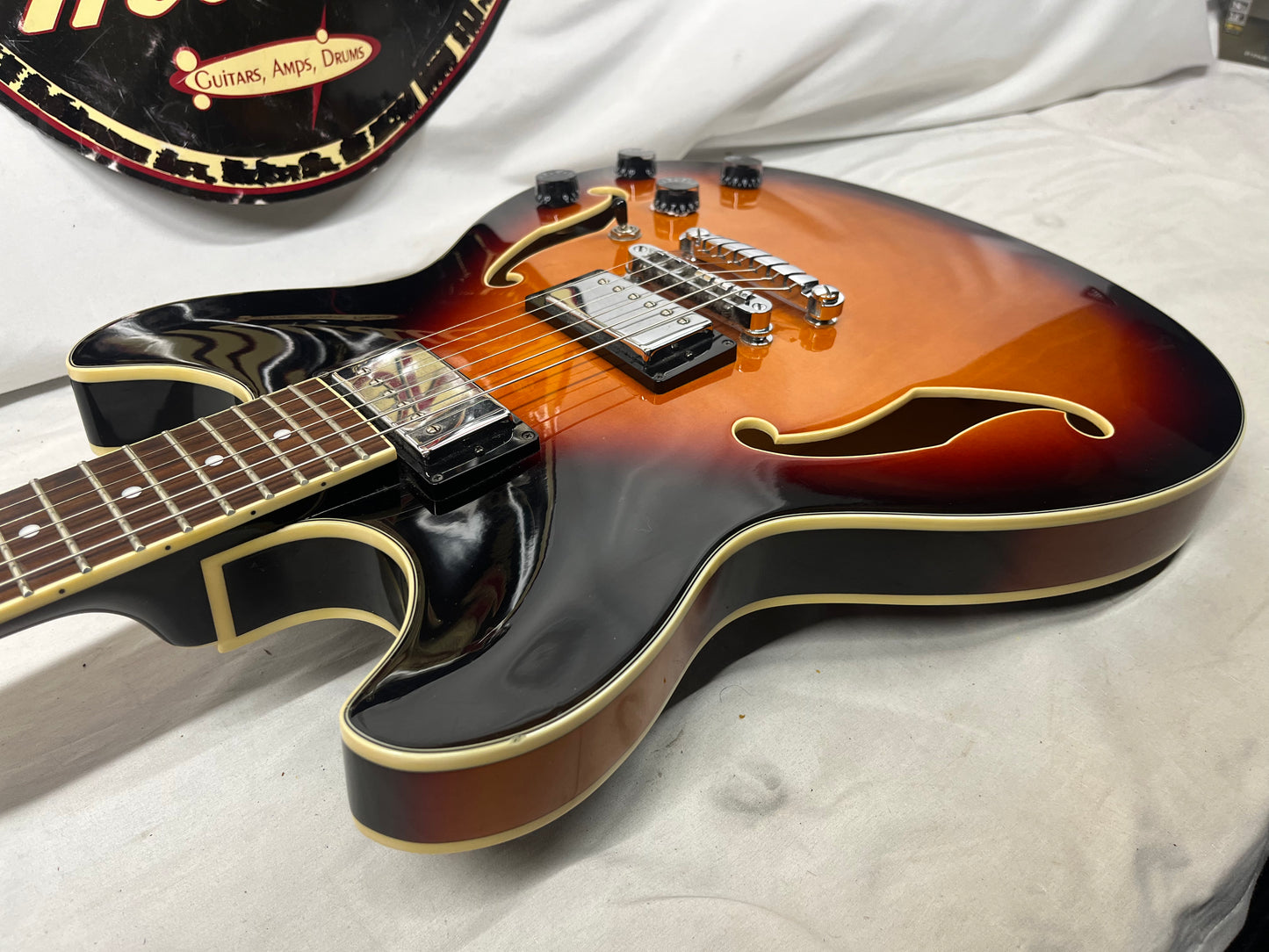 Ibanez Artcore Series AS73-BS Semi-Hollow Body Electric Guitar
