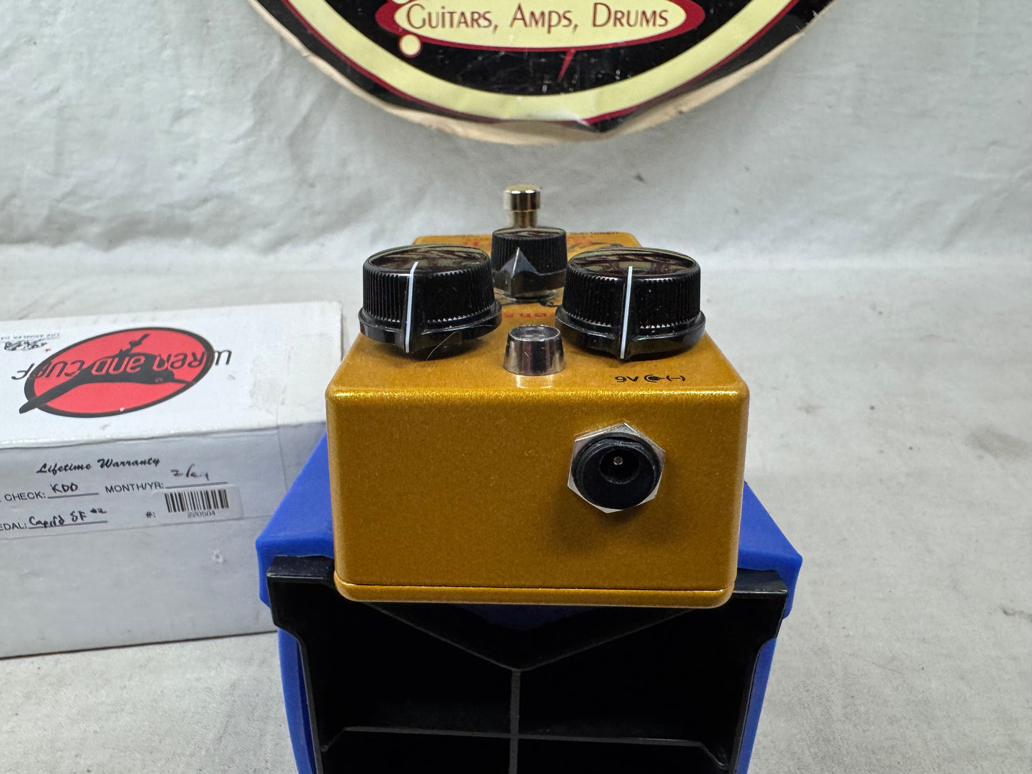 Wren and Cuff Caprid Small Foot Muffy Distortion Pedal with Box 2024