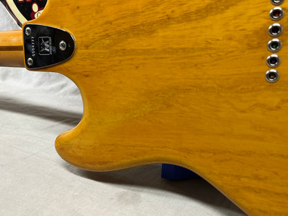 Music Man StingRay I Double Cutaway Electric Guitar with Hard Case - Natural