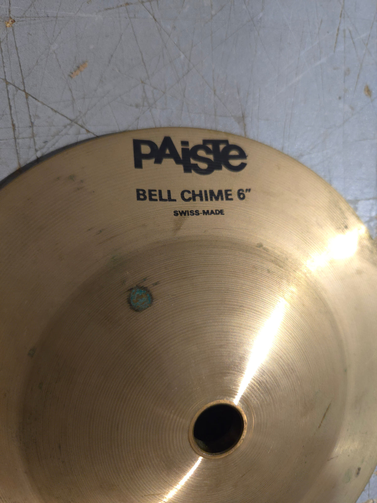 Paiste 6" 2002 Bell Chime Cymbal 1980 - Present - Traditional