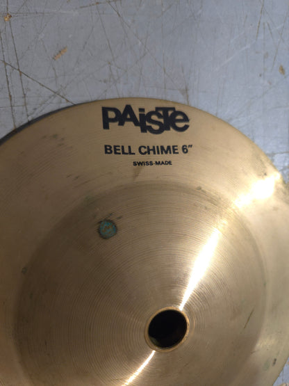 Paiste 6" 2002 Bell Chime Cymbal 1980 - Present - Traditional