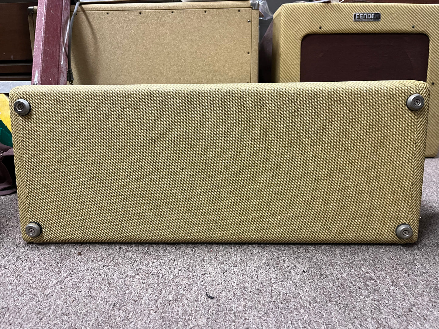 Fender 1957 Vintage Twin 5D8-A Guitar Tube Amplifier Combo - Reissue Chassis Re-Tweed Cabinet - Speakers from 1954 - Local Pickup Only