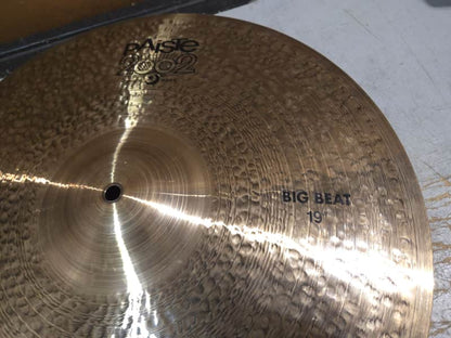 Paiste 19" 2002 Black Big Beat Cymbal - Image 2