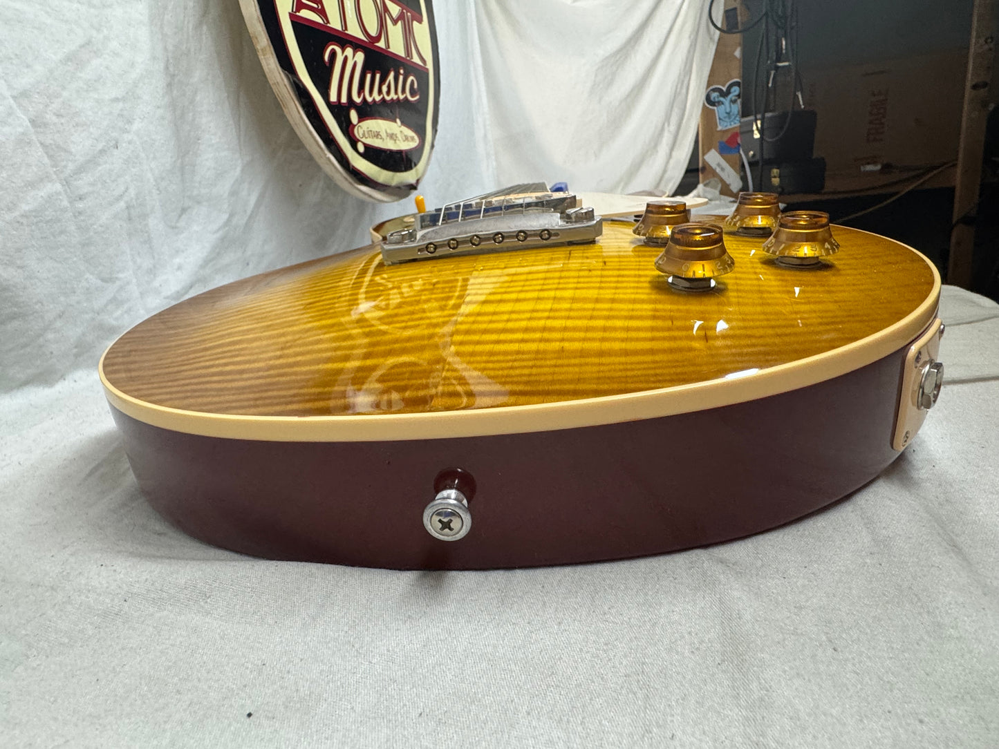 Gibson USA Custom Shop LPR-8 lpr8 Les Paul Custom Guitar with Case 1998