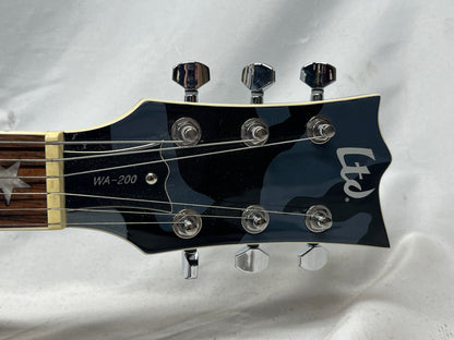 ESP LTD WA-200 Will Alder Signature  - Black Camo Electric Guitar