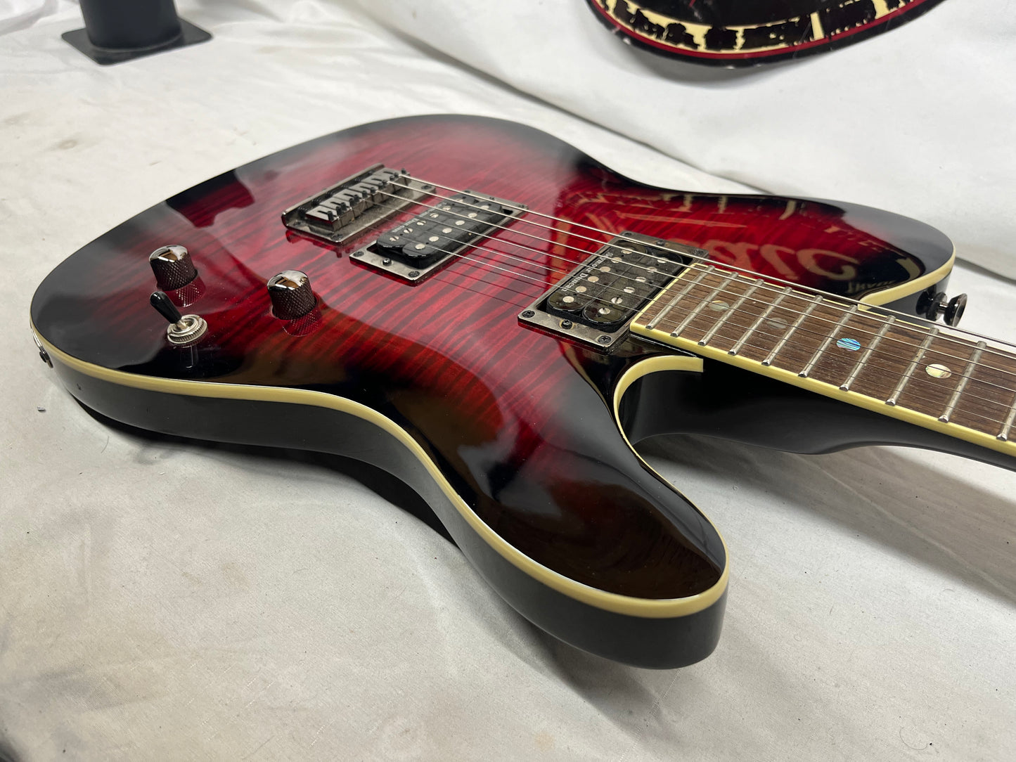 Fender Special Edition Custom Telecaster Tele FMT HH Electric Guitar - Black Cherry Burst