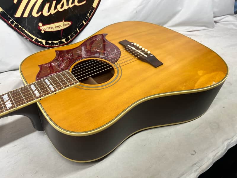 Epiphone Hummingbird Acoustic Electric Guitar - Image 20