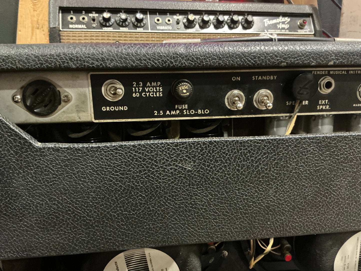 Fender Twin Reverb Amp Tube Guitar Combo Amplifier - modified by Pete Cage 1968 - Silverface - Local Pickup Only