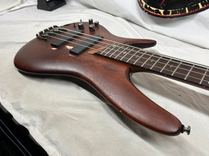 Ibanez Soundgear SR500L Left-Handed Lefty *Strung for Right-Handed Playing* Doublecut 4-String Electric Bass