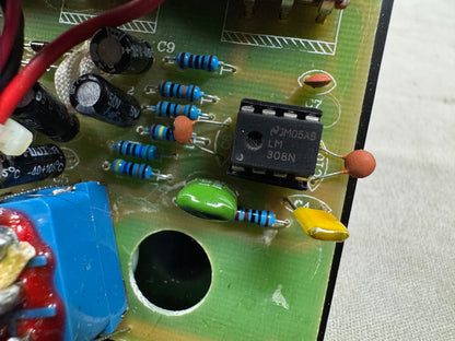 ProCo The Rat 2 Distortion Pedal - modified by Kinnatone - LM308 OpAmp Chip - missing rubber feet
