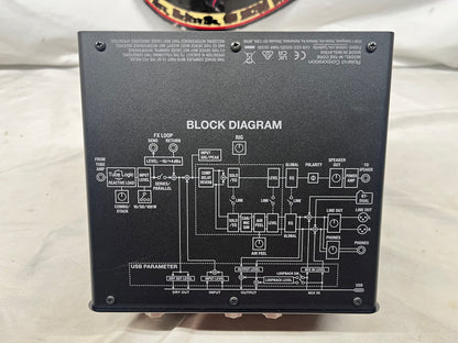 Boss Waza Craft Tube Amp Expander Core Reactive Load Box Attenuator with Box and Power Supply