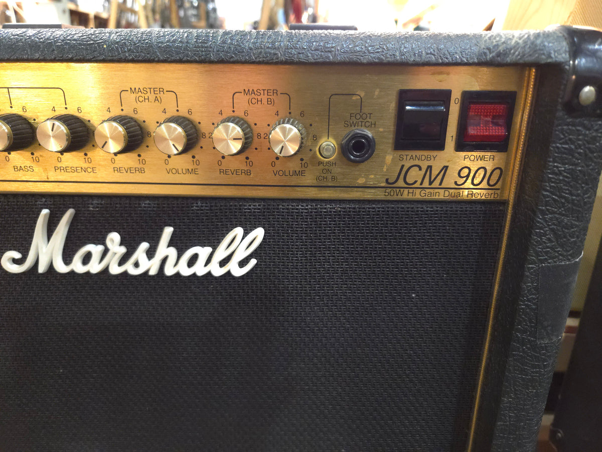 Marshall JCM 900 Model 4501 50-Watt Hi Gain Dual Reverb 1x12 Combo 1990s - Local Pickup Only
