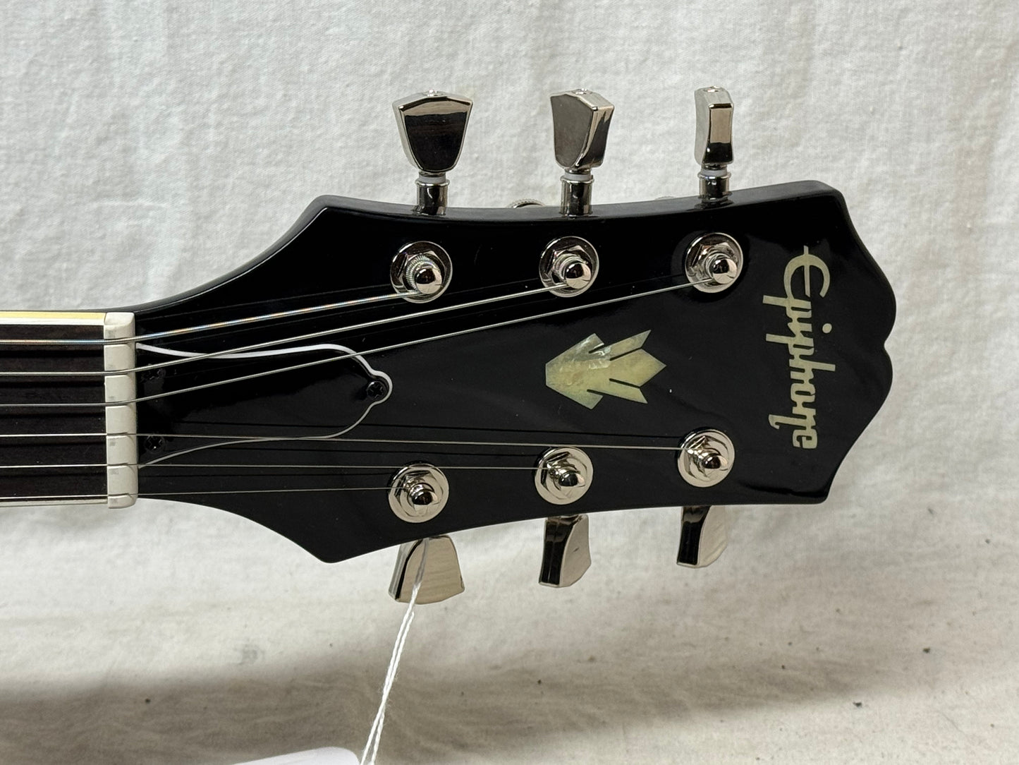 Epiphone SG Custom Modern Figured Guitar with Case 2021 - Transluscent Ebony Burst