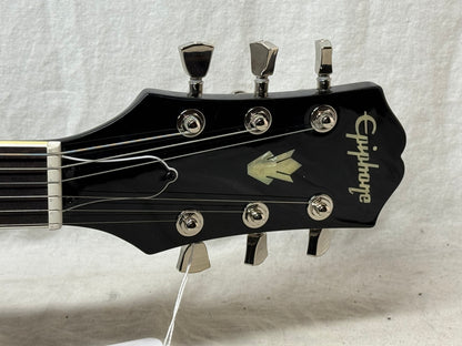 Epiphone SG Custom Modern Figured Guitar with Case 2021 - Transluscent Ebony Burst