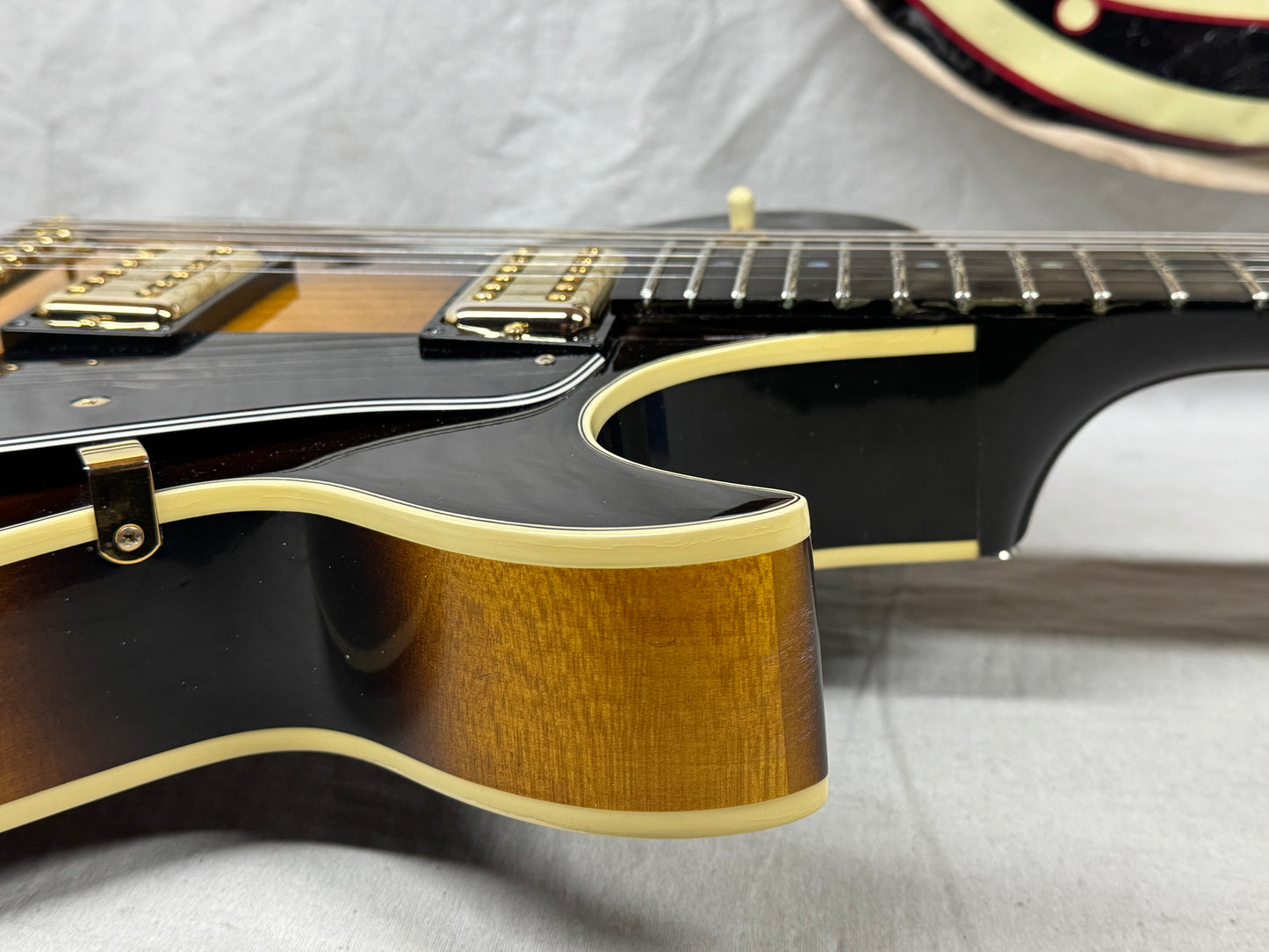 Gibson Howard Roberts Fusion Semi-Hollowbody Guitar with Lollartron pickups + Case - pro headstock repair! 1988