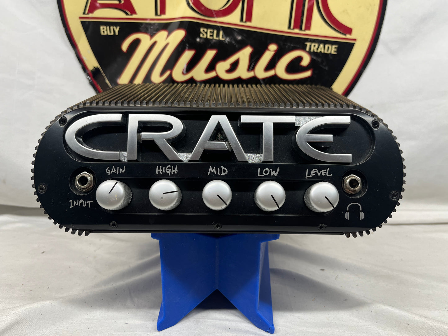 Crate CPB150 PowerBlock Stereo Guitar Head Amplifier with Bag