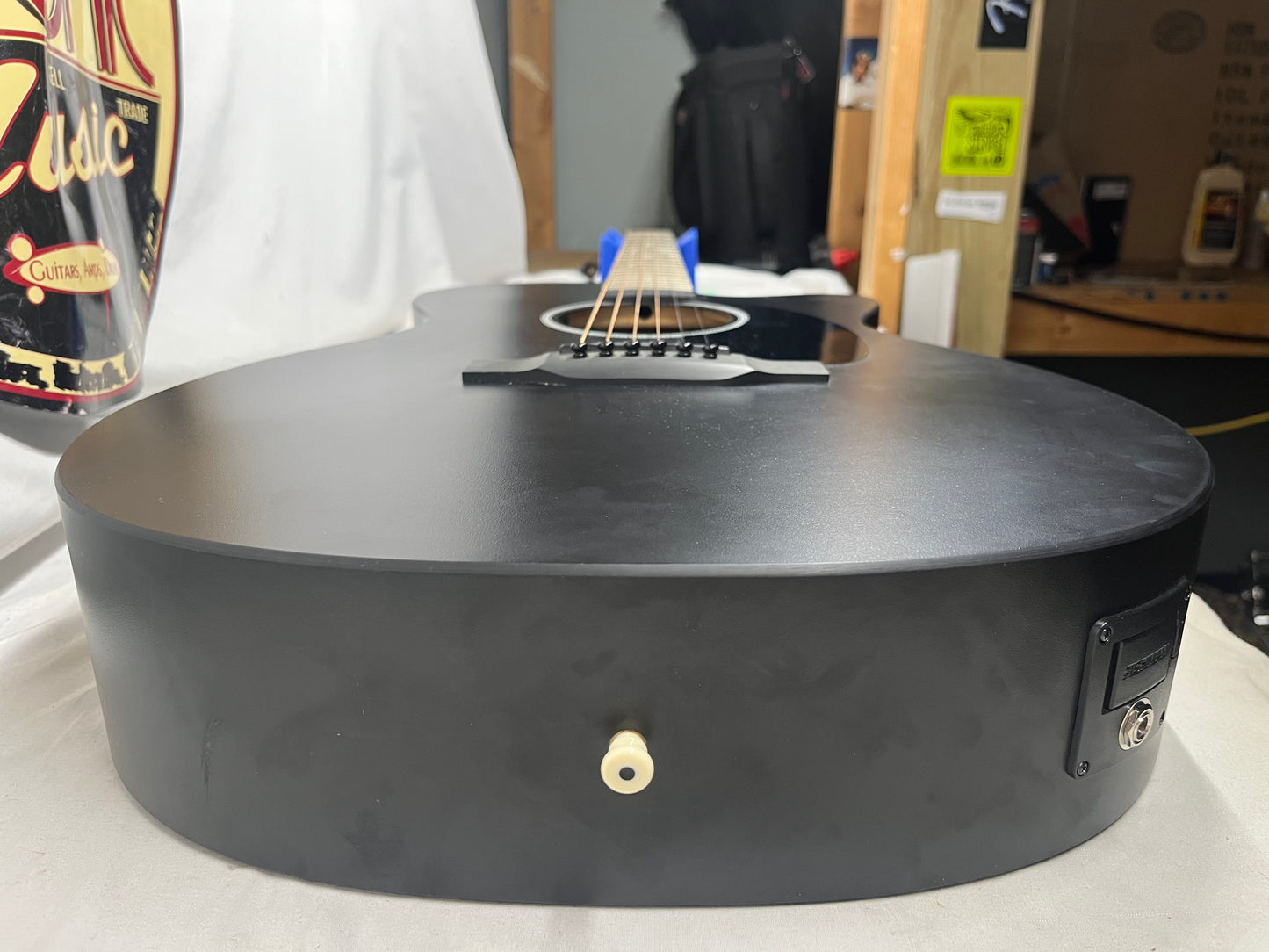 Martin X Series Special Acoustic Electric Guitar - Matte Black
