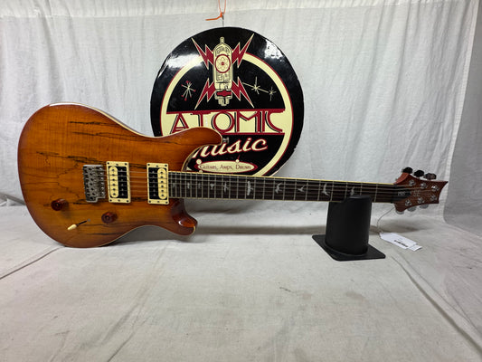PRS Paul Reed Smith SE Custom 24 Guitar - Limited Edition Exotic Top 2015 - Spalted Maple