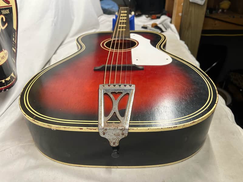 Stella H1141 Acoustic Guitar - Image 18