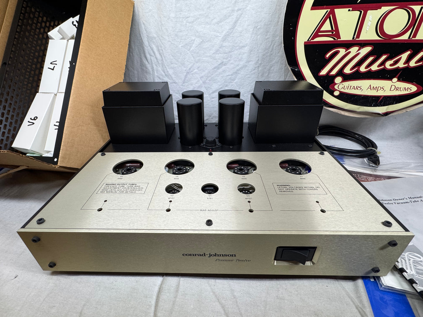 Conrad-Johnson PREM12 Premier 12 Monoblock Power Amplifier - !!Pair!! - Local Pickup Only