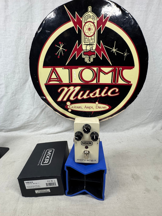 MXR M233 Micro Amp+ amp + plus Clean Boost Pedal with Box