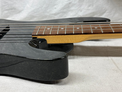 Fender HM Bass IV heavy metal 4-string Bass with Case - MIJ Made In Japan 1989 - 1990 - Green / Gold
