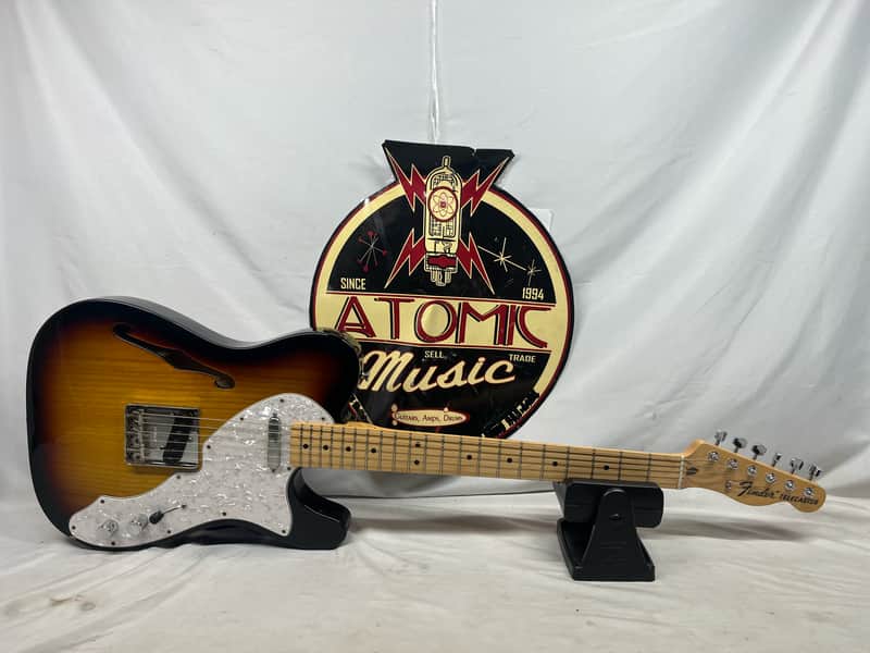 Fender '69 Telecaster Tele Thinline Semi-Hollow Body Electric Guitar
