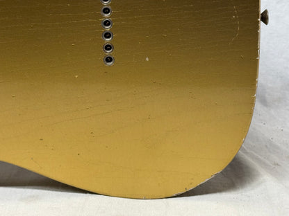 Fender USA Custom Shop Limited Edition Full Throttle Esquire Relic Telecaster Guitar with Case 2003 - Gold / Maple neck