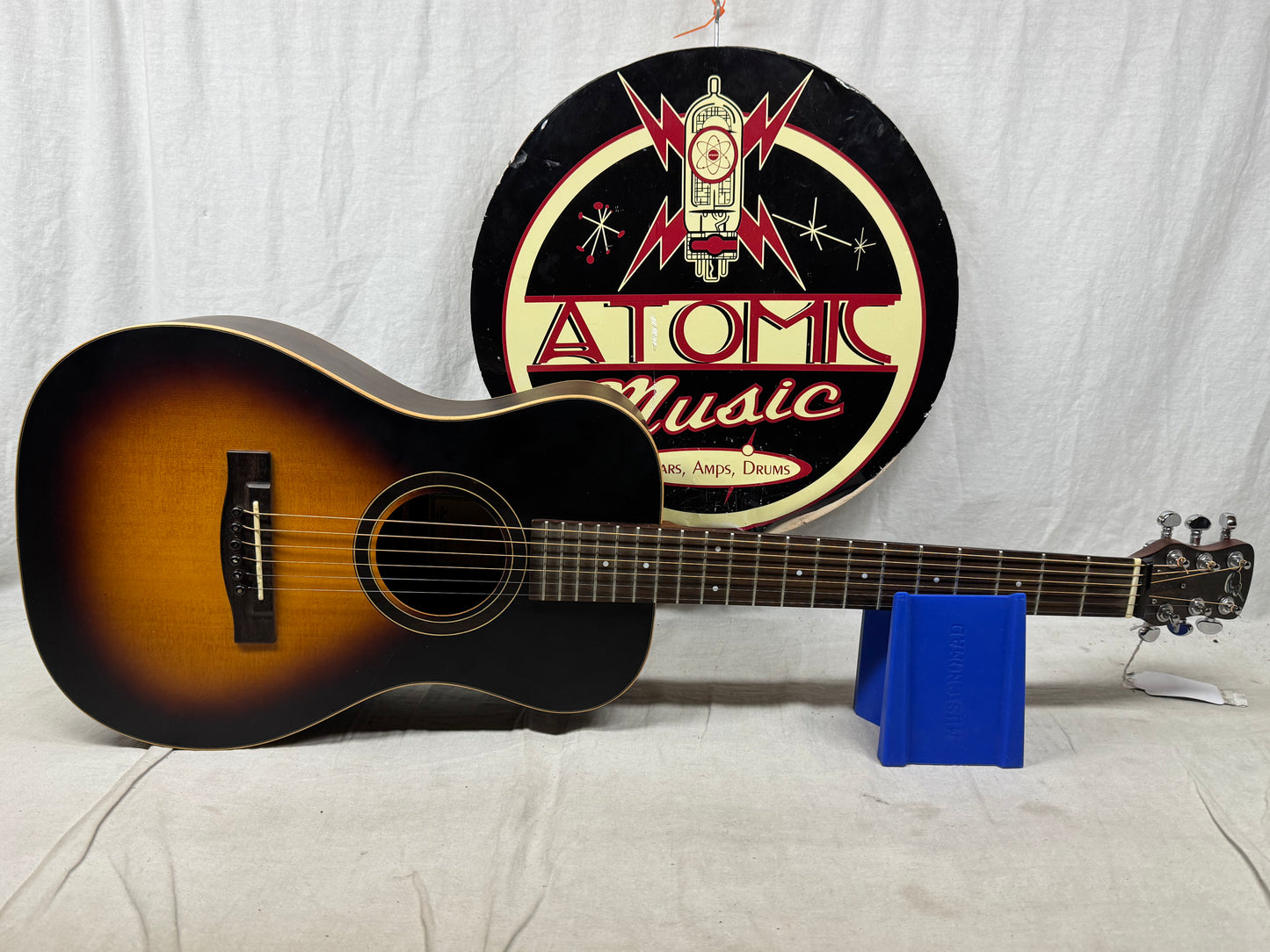 Journey Instruments Overhead OF420B1 of-420 Collapsible Travel Acoustic Guitar with Soft Case