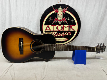 Journey Instruments Overhead OF420B1 of-420 Collapsible Travel Acoustic Guitar with Soft Case