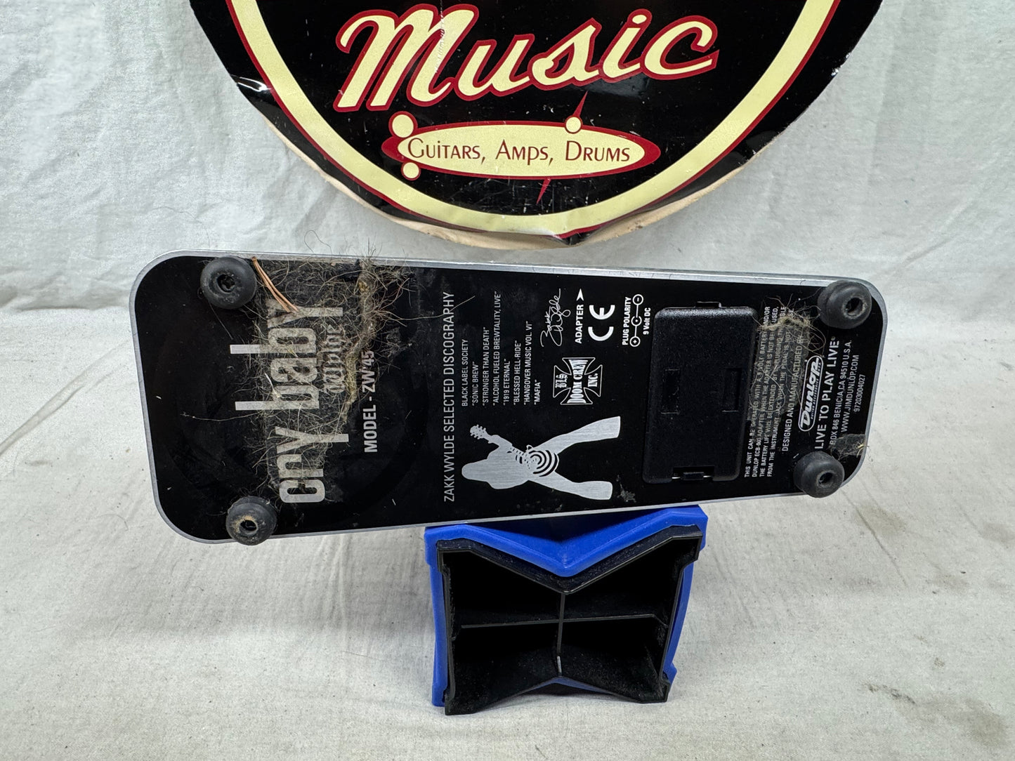 Dunlop ZW95 Zakk Wylde Cry Baby crybaby Wah Pedal