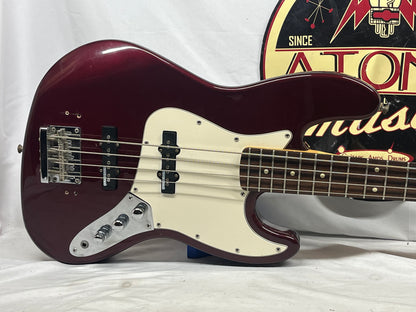 Fender Standard 4-String Electric Jazz Bass MIM - Made in Mexico - Midnight Wine