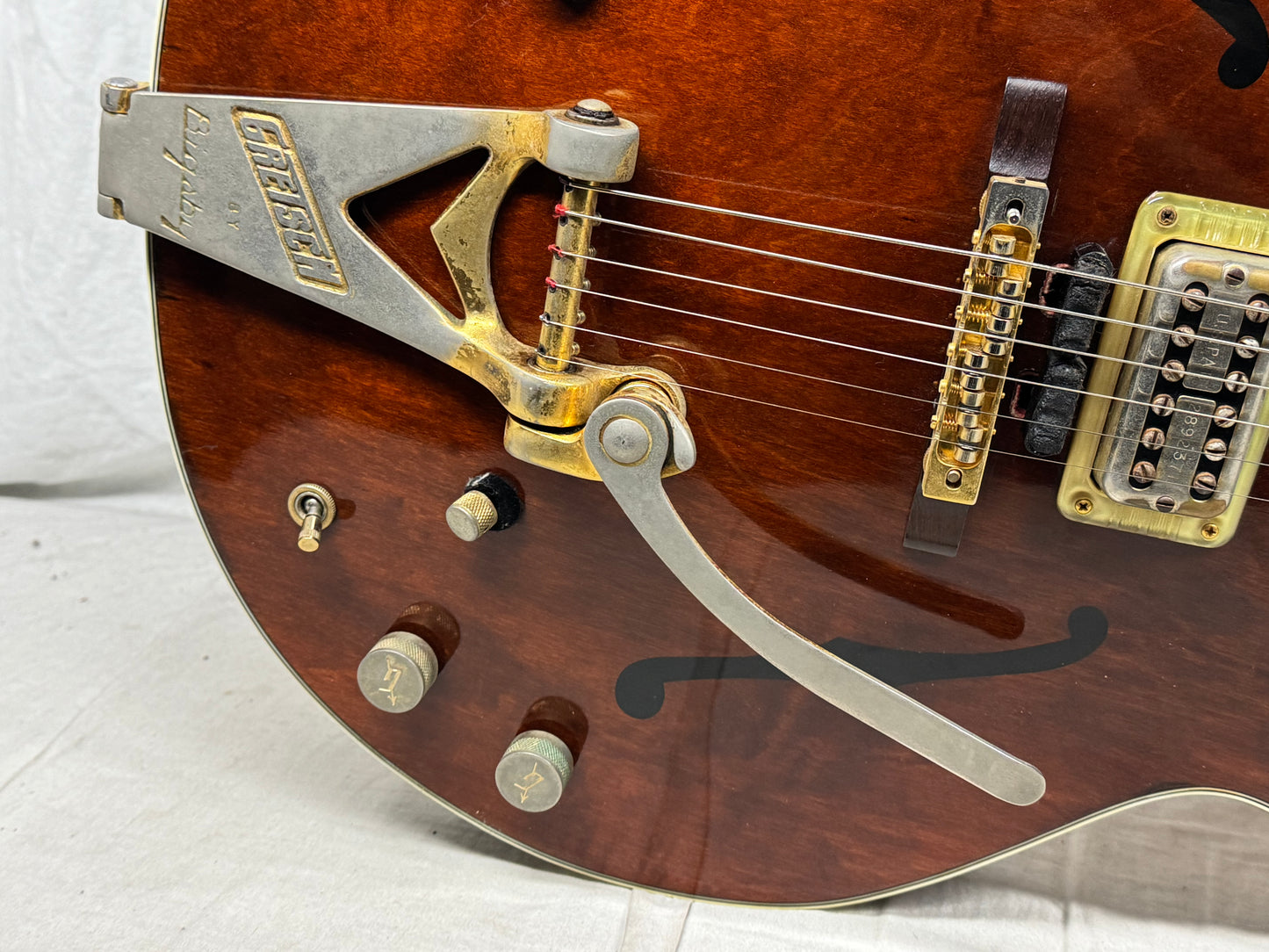 Gretsch 6122 G6122 The Chet Atkins Country Gentleman Hollowbody Guitar with Case - modified 1964