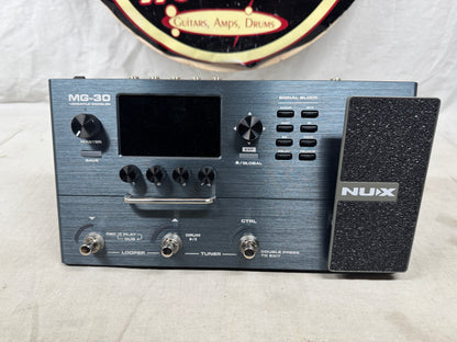 NuX MG-30 mg30 Versatile Modeler Multi-Effects Pedal