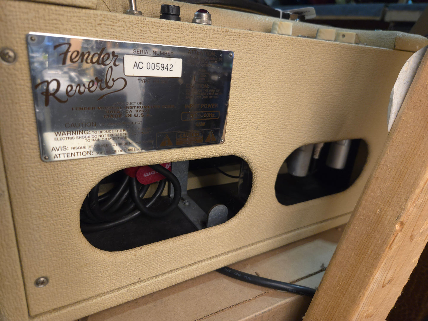 Fender '63 Reverb Unit Reissue 1994 - 1996 - Blonde