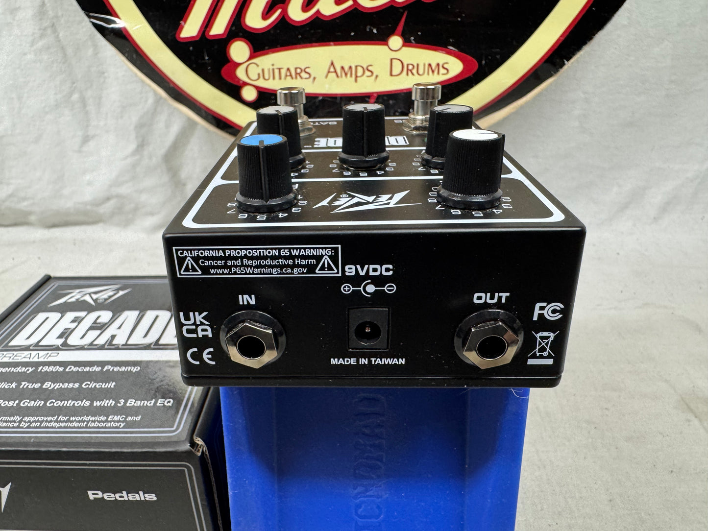 Peavey Decade Preamp Pedal with Box