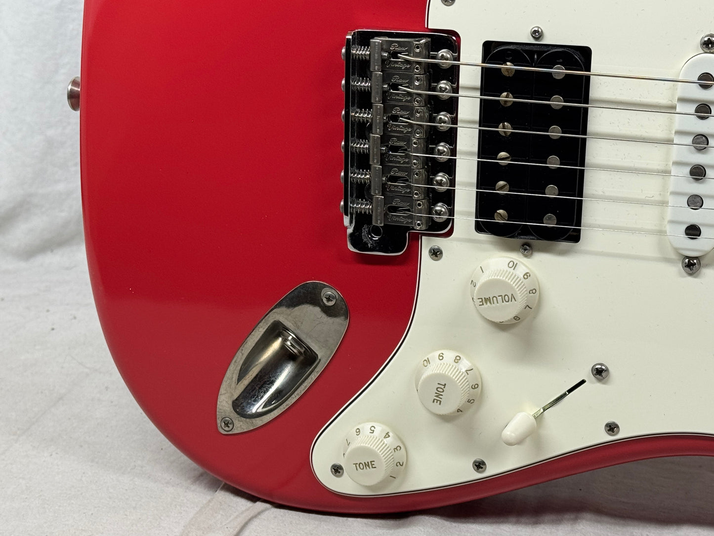 Xotic Guitars California XSC-2-SW xsc2 California Classic HSS S-style Guitar with COA + Case 2024 - Fiesta Red / Rosewood fingerboard