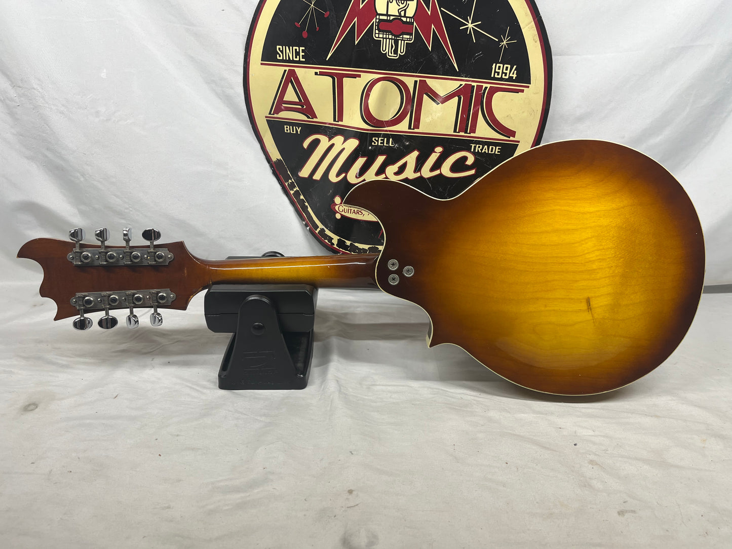 Harmony H-35 "Batwing" Acoustic Electric Mandolin with Case
