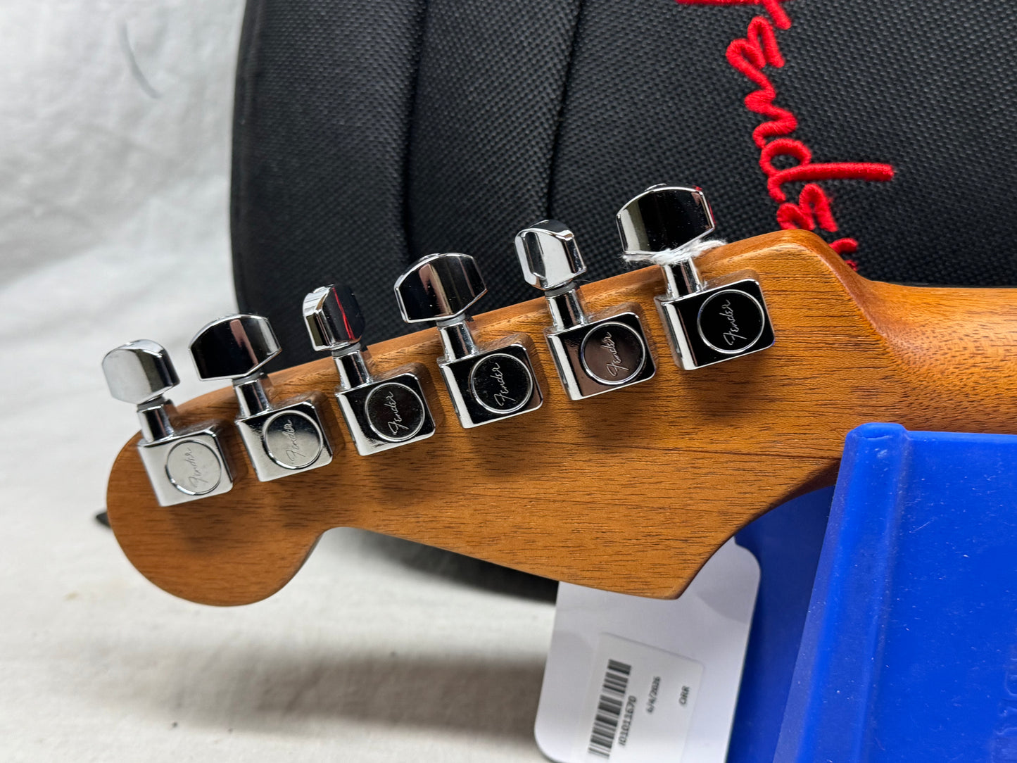 Fender American Acoustasonic Jazzmaster Guitar with Gig Bag 2021 - Ocean Turquoise / Ebony fingerboard