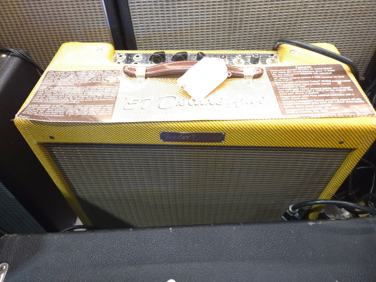 Fender '57 Deluxe Amp Reissue 12-Watt 1x12" Guitar Combo 2007 - 2011 - Lacquered Tweed -  Local Pickup Only