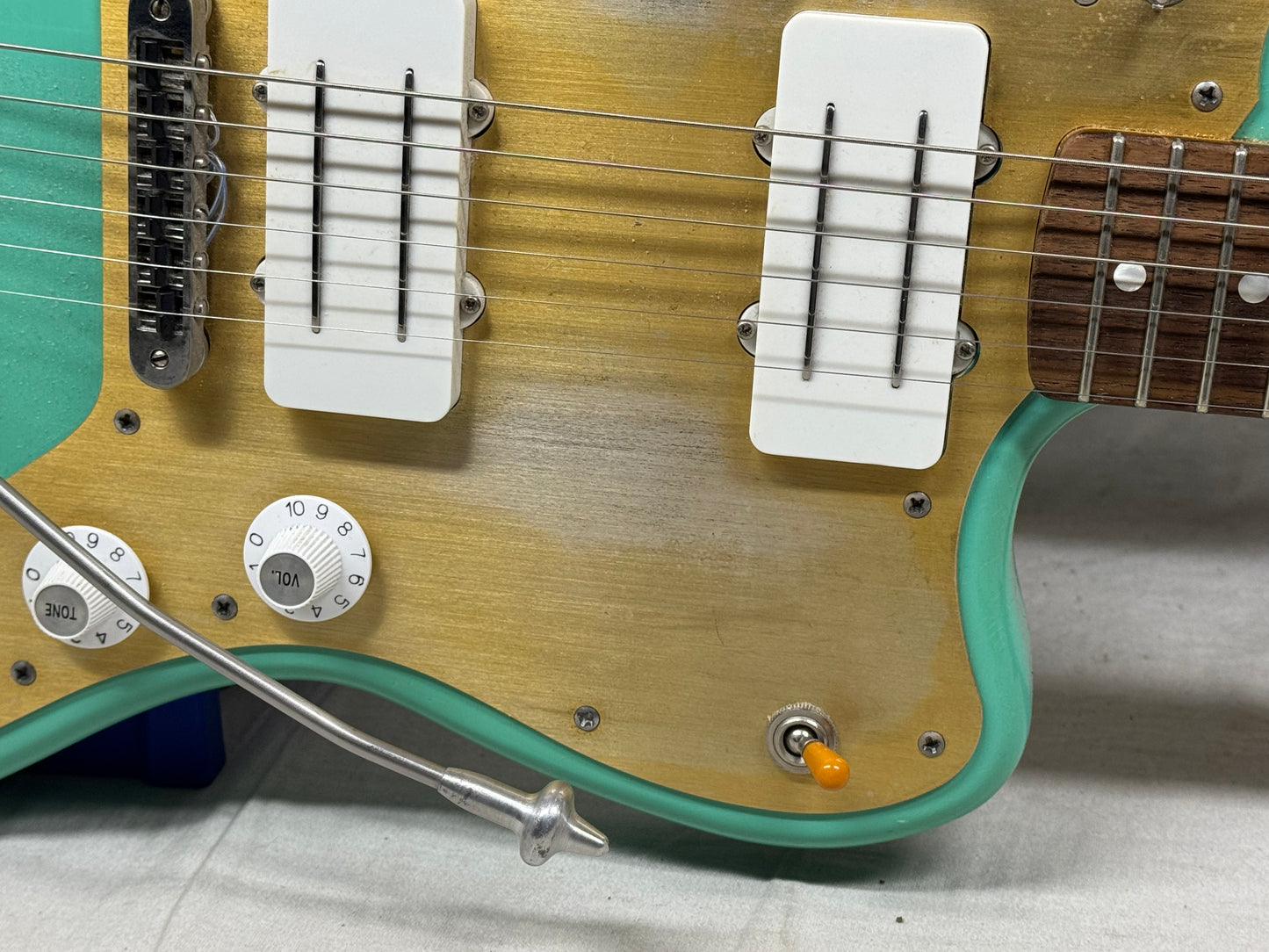 Shelton Electric Instruments Anthony Pirog Signature GalaxyFlite galaxy flite Guitar with Case - Aged
