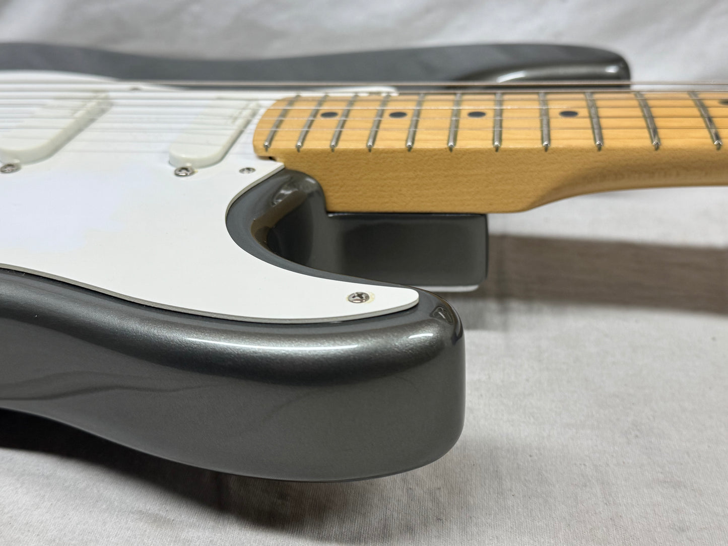 Fender USA Eric Clapton Stratocaster Guitar with Case 1998 - Pewter / Maple neck