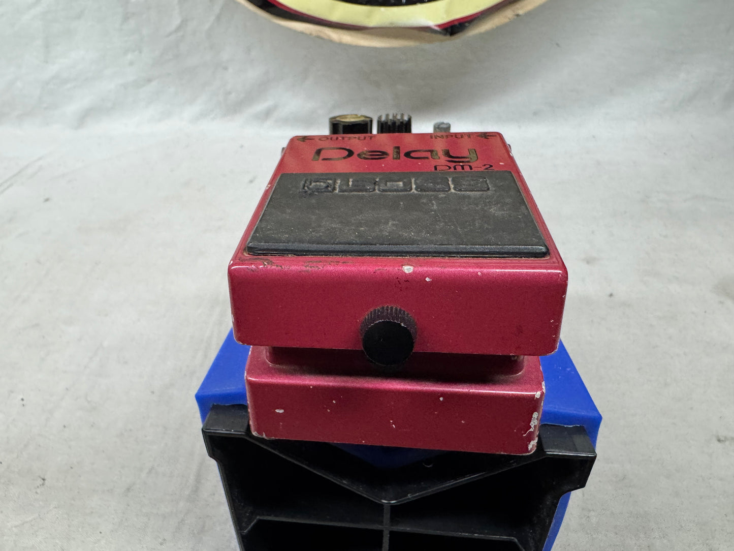 Boss DM-2 dm2 Delay Pedal - missing 1 knob - MIJ Made In Japan / ACA 12-volt power 1982