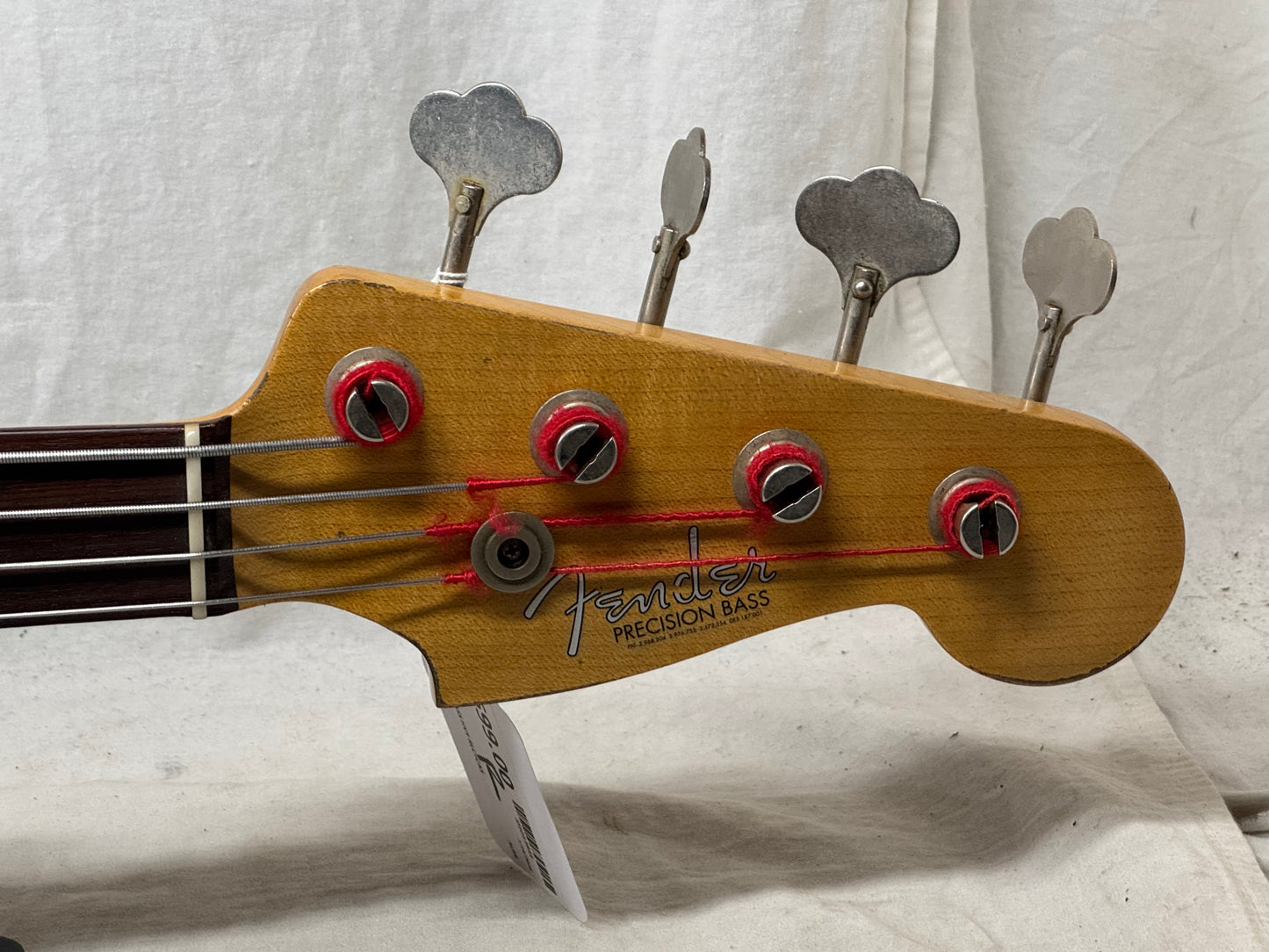 Fender USA Custom Shop '63 1963 P Bass HVR RW 4-string Precision Bass with COA + Case 2023 - Heavy Relic'd Black / Rosewood fingerboard
