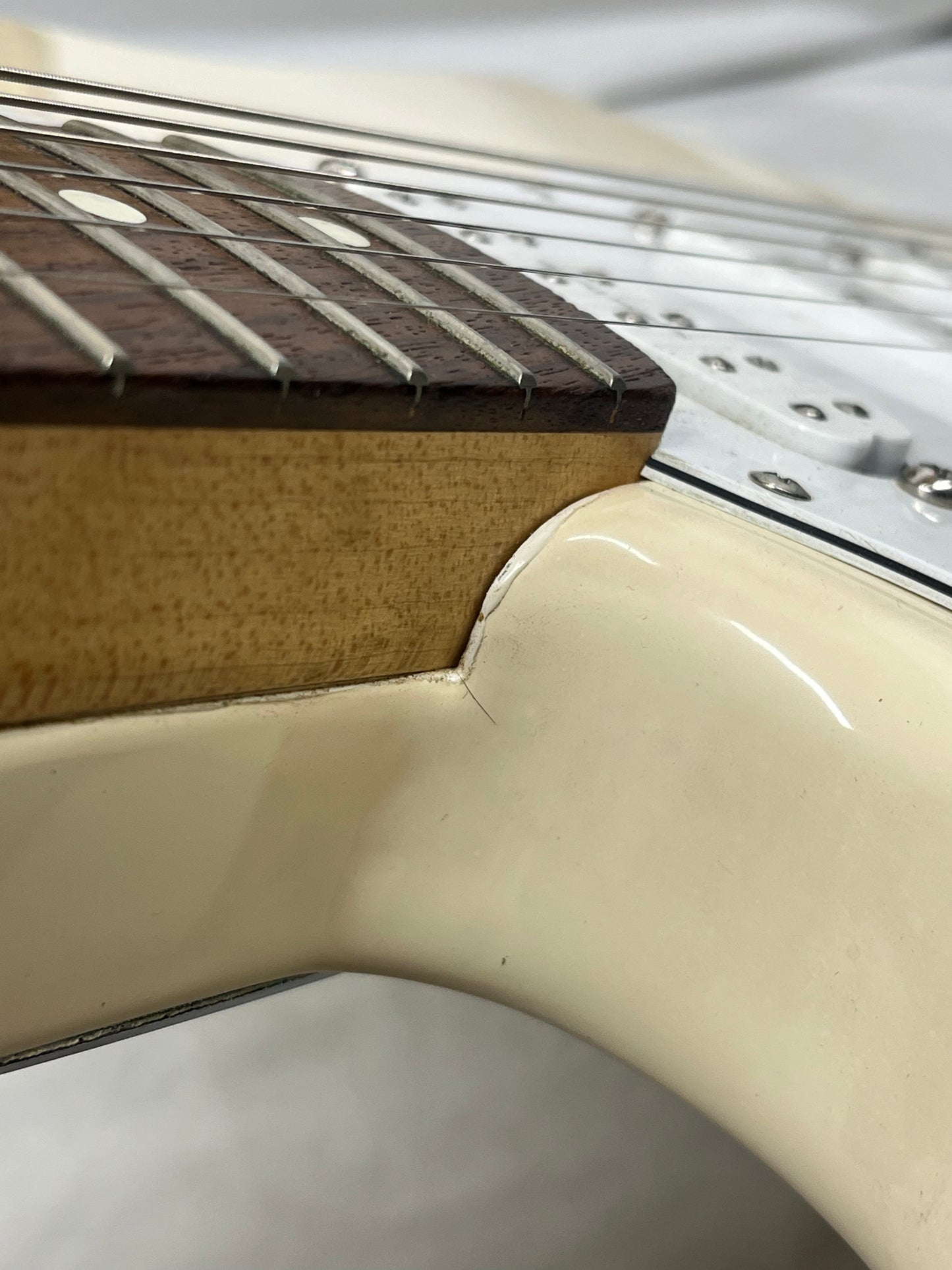 Fender Standard Stratocaster Strat Left Handed Lefty Electric Guitar - Arctic White