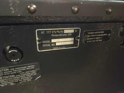 Roland JC-120 Jazz Chorus 2-Channel 120-Watt 2x12" Guitar Combo 1975 - 1993 - Local Pickup Only