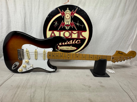 Fender Jimi Hendrix Stratocaster Guitar 2022 - 3-Color Sunburst / Maple neck