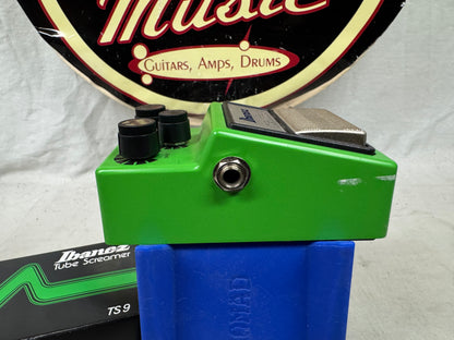 Ibanez TS9 TS 9 Tube Screamer Overdrive Pedal with Box - MIJ Made In Japan