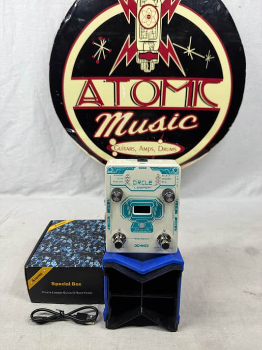 Donner Circle Looper Pedal with Box