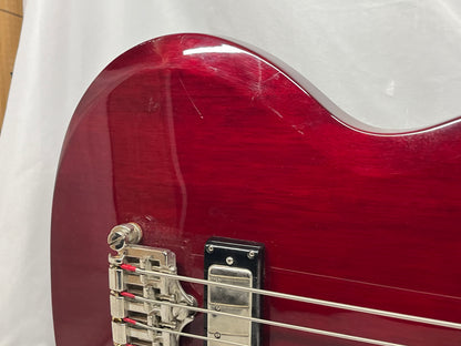 Epiphone EB-3 SG 4-String Doublecut Electric Bass - Cherry Red